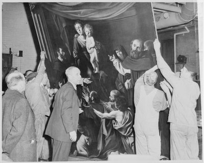 Ouvriers au Metropolitan Museum of Art - Unbekannt Unbekannt